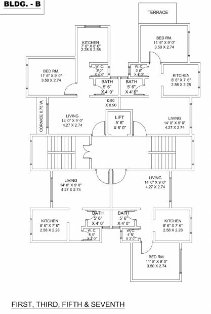 Images for Cluster Plan of GBK Vishwajeet Manor