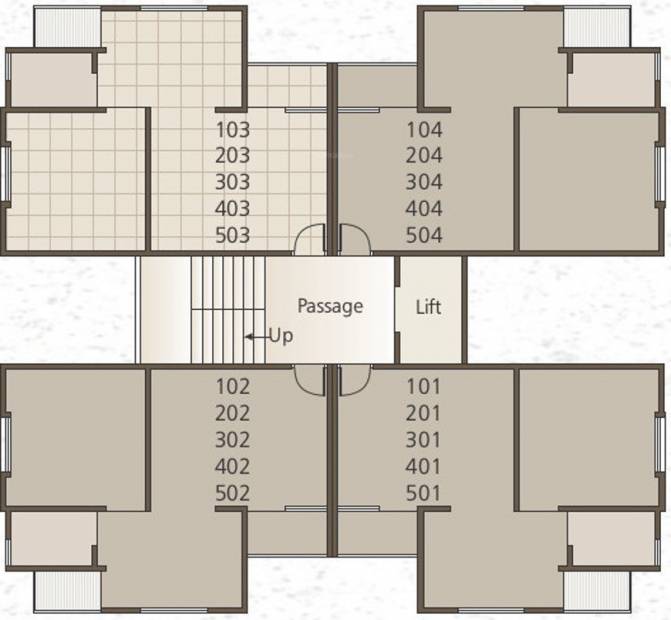 Images for Cluster Plan of Amardeep Vrundavan Heights