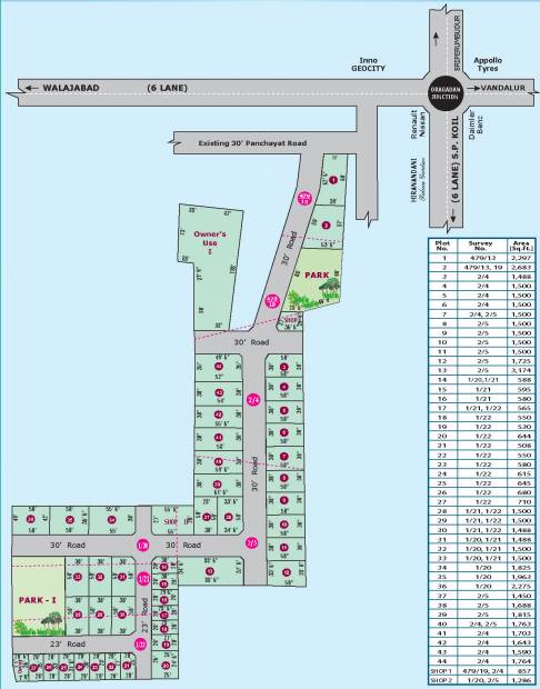 Images for Layout Plan of Avani Kothaivanam