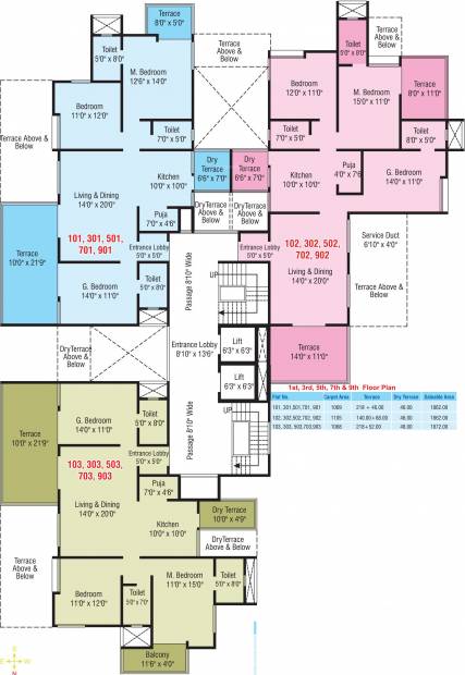 Images for Cluster Plan of Archana Lali Residency
