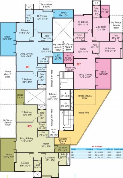 Images for Cluster Plan of Archana Lali Residency
