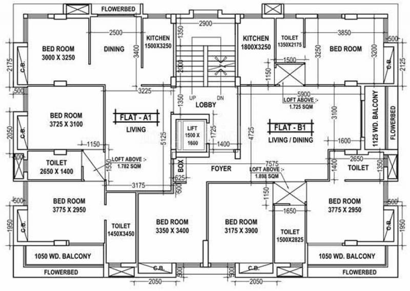  grahams-residency Images for Cluster Plan of Snowfall Grahams Residency