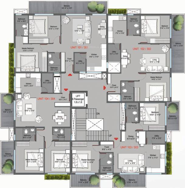 Images for Cluster Plan of Axis Vanam