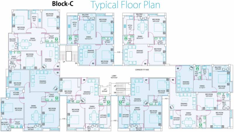 Images for Cluster Plan of Agrani Heights