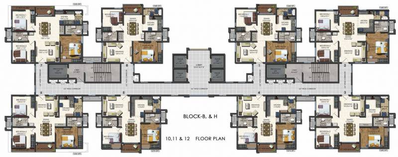Images for Cluster Plan of Aparna Sarovar Zenith
