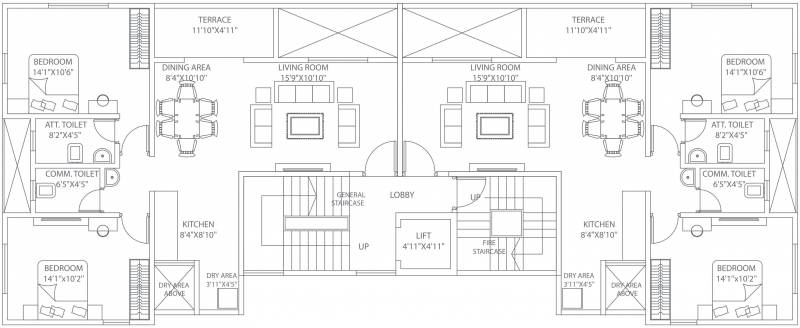 Images for Cluster Plan of Viraj 40 Hyde Park