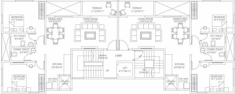 Images for Cluster Plan of Viraj 40 Hyde Park