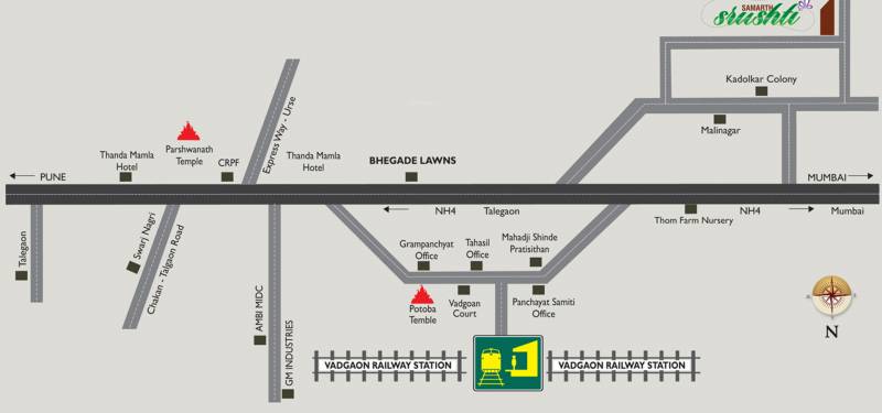 Images for Location Plan of Swami Srushti