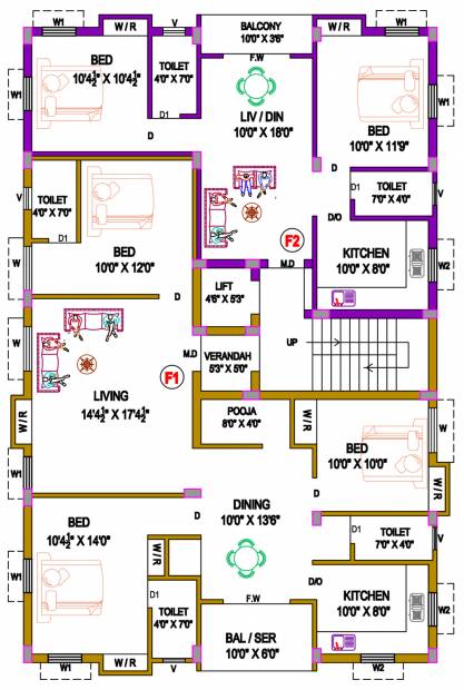 Images for Cluster Plan of Prabha Sudharshana