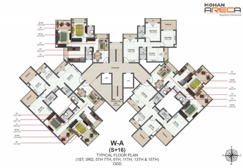 Images for Cluster Plan of Mohan Areca
