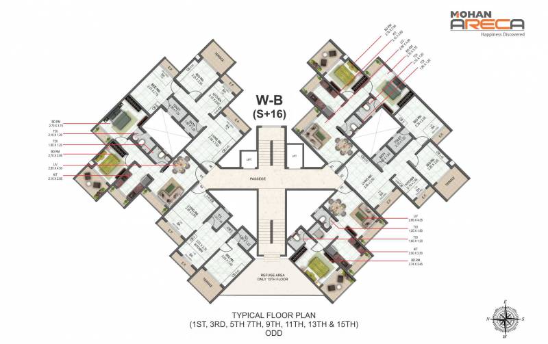 Images for Cluster Plan of Mohan Areca