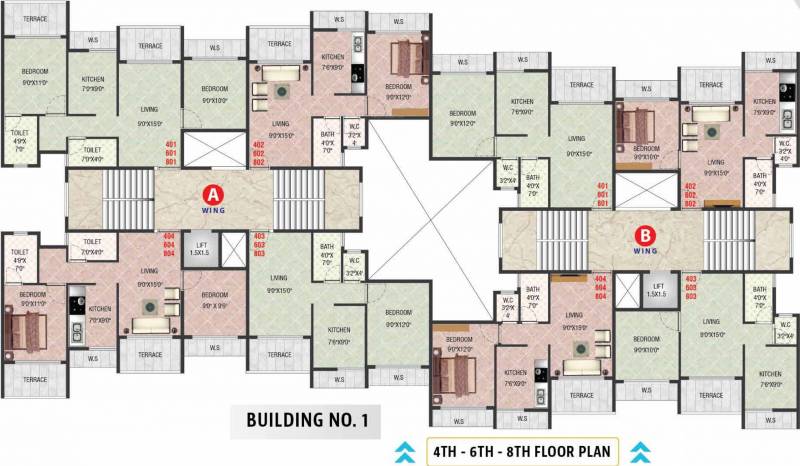 Images for Cluster Plan of Classic Builders Central Plaza