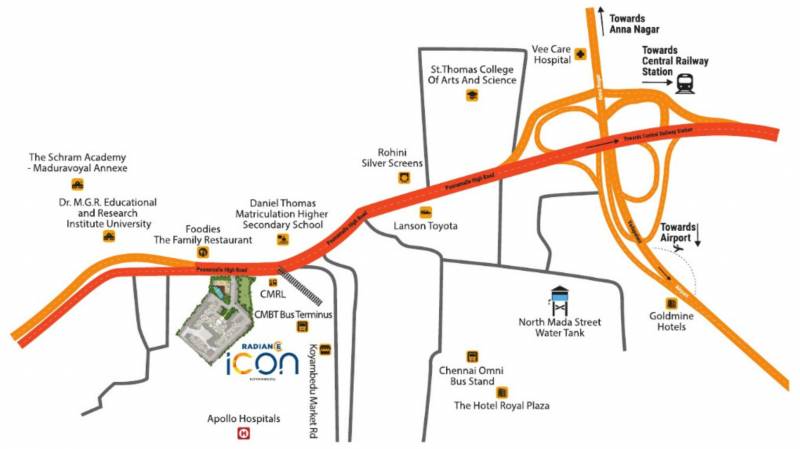 Images for Location Plan of Radiance Icon