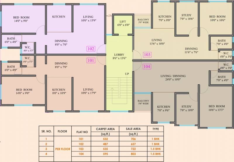 Images for Cluster Plan of DK Varad Heights