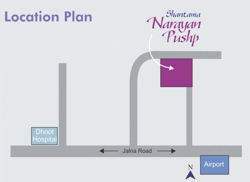 Images for Location Plan of Shantama Constructions Narayan Pushp Villa