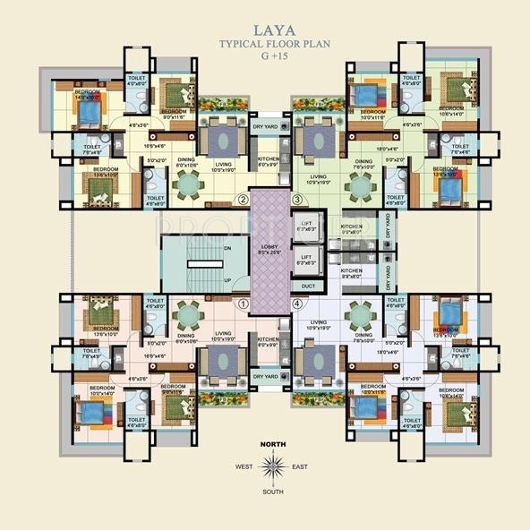 Images for Cluster Plan of Veena Saaz