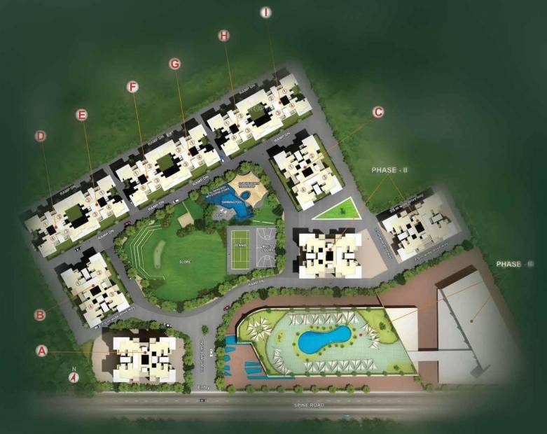 Images for Site Plan of Pharande L Axis Phase 1 Cluster B