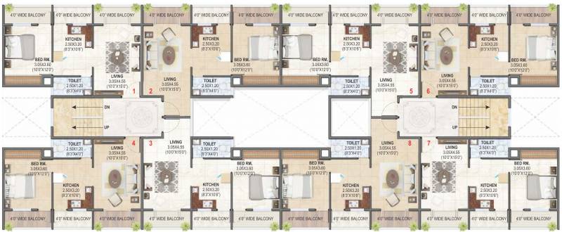  hari-sparsh-phase-iii Images for Cluster Plan of Karda Hari Sparsh Phase III