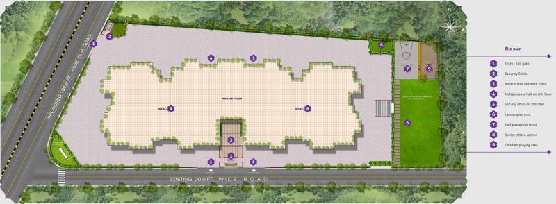 Images for Site Plan of Siddhant Palace Orchids Phase I
