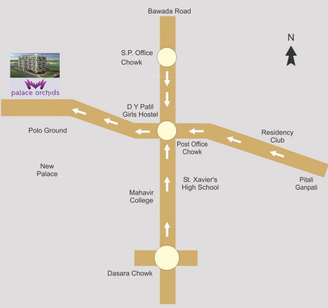 Images for Location Plan of Siddhant Palace Orchids Phase I