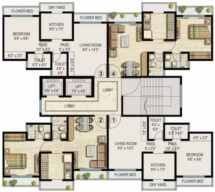 Images for Cluster Plan of Ekta Brooklyn Park Phase I