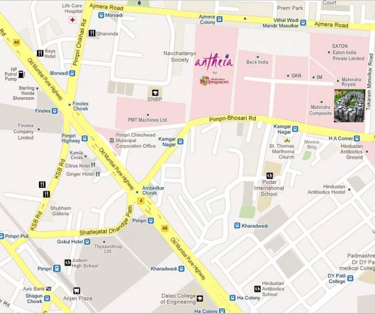 Images for Location Plan of Mahindra Antheia A3