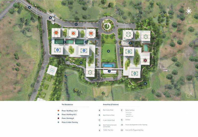 Images for Site Plan of Skyi Manas Lake Phase II