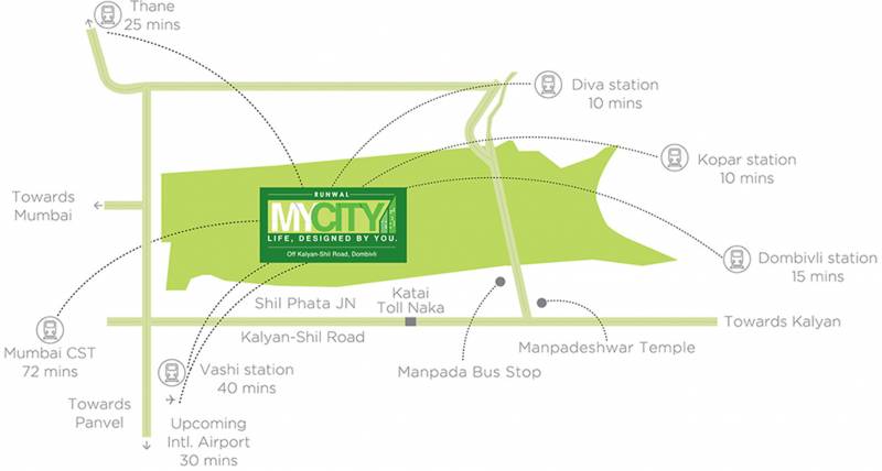 Images for Location Plan of Runwal My City Phase I Part I