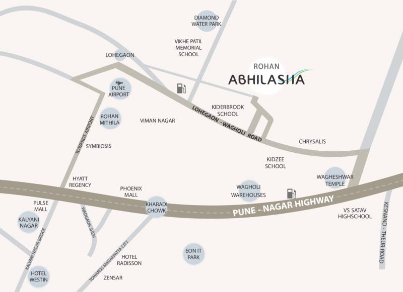  abhilasha-building-d Images for Location Plan of Rohan Abhilasha Building D