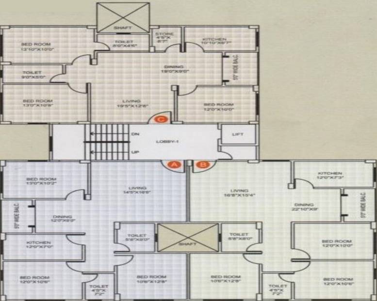 Images for Cluster Plan of Amritlaxmi Business Utsav Residency