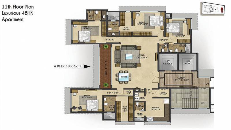 Images for Cluster Plan of Hetali Anuchhaya