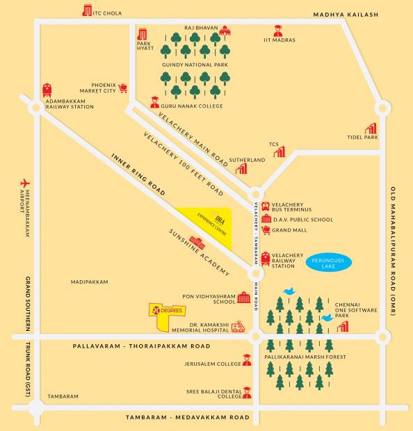  90-degrees Images for Location Plan of DRA 90 Degrees