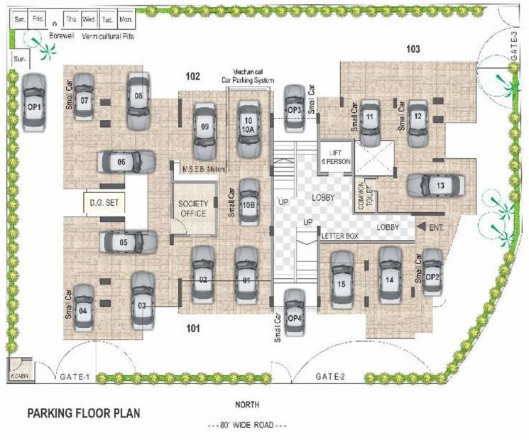 Images for Cluster Plan of Sanjeevani Shreeyash