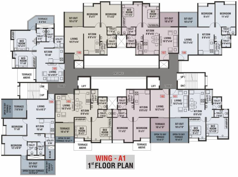  lake-life-phase-1 Images for Cluster Plan of Venkatesh Lake Life Phase 1