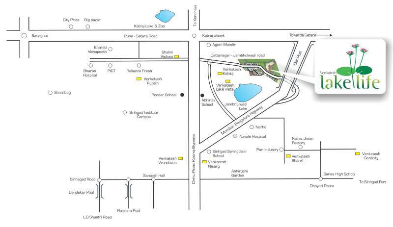  lake-life-phase-1 Images for Location Plan of Venkatesh Lake Life Phase 1