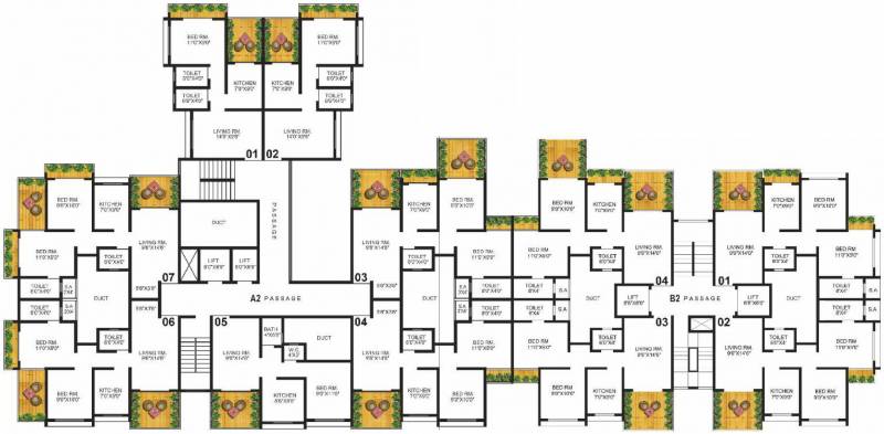 Images for Cluster Plan of Mohan Willows II