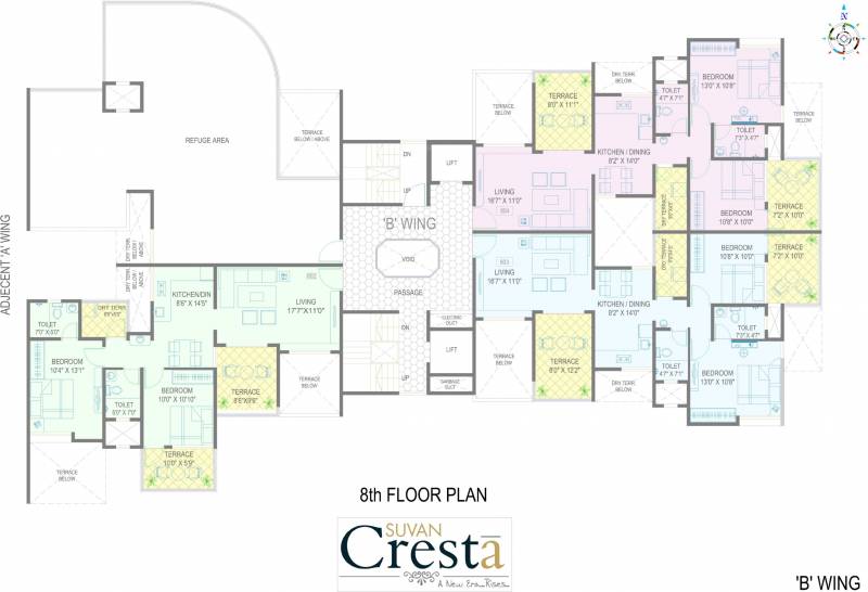  cresta-phase-b Images for Cluster Plan of Suvan Cresta Phase B