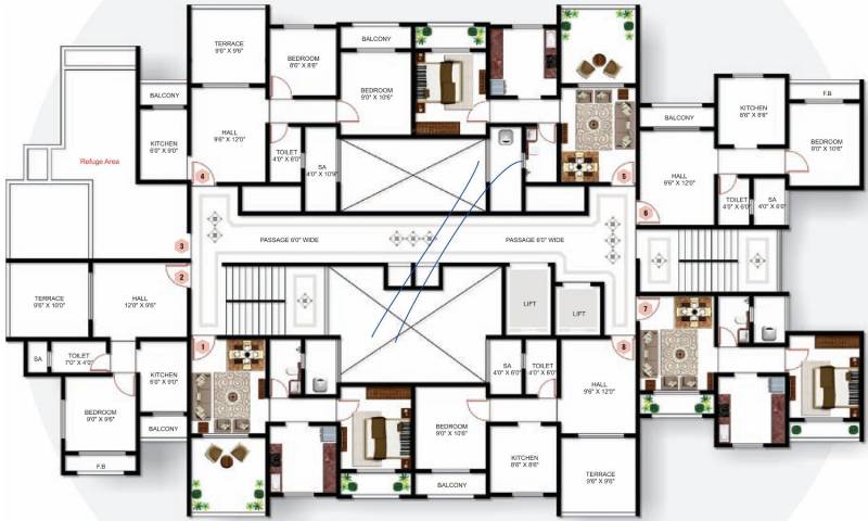  nano-estates-i Images for Cluster Plan of Mohan Nano Estates I