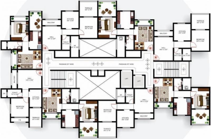  nano-estates-i Images for Cluster Plan of Mohan Nano Estates I