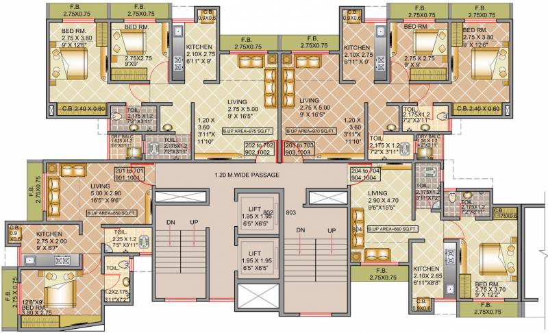  green-avenue-1a Images for Cluster Plan of Virat Green Avenue 1A