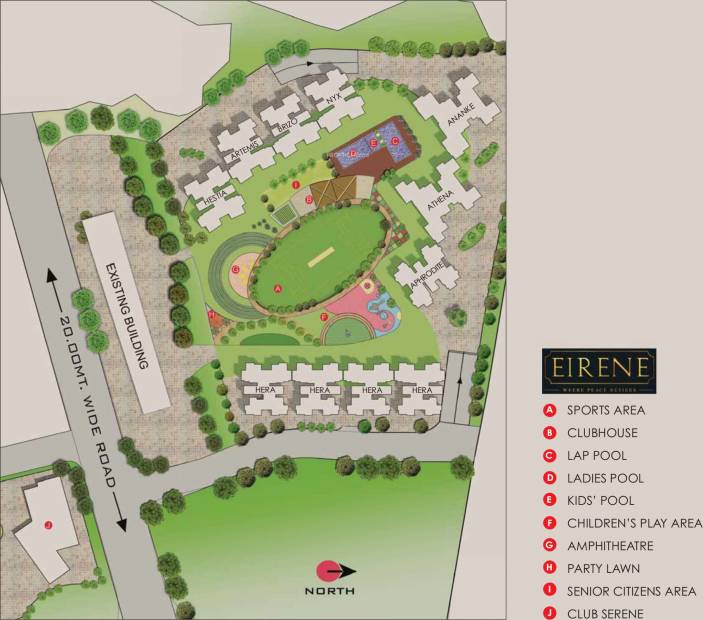 Images for Site Plan of Runwal Eirene Part I