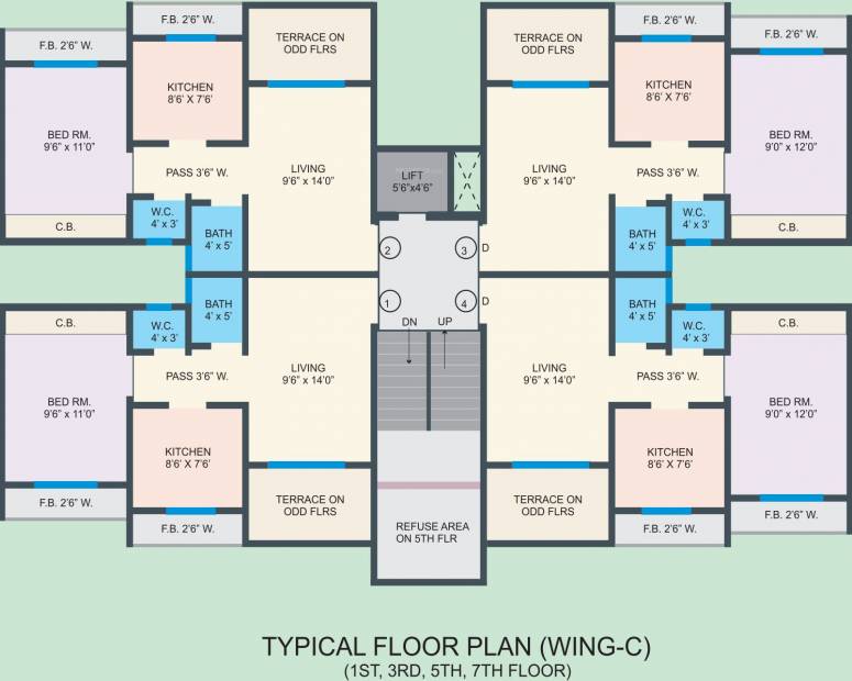 Images for Cluster Plan of Charms Park Phase 1