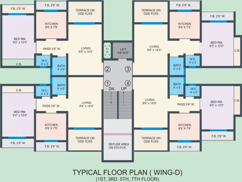 Images for Cluster Plan of Charms Park Phase 1