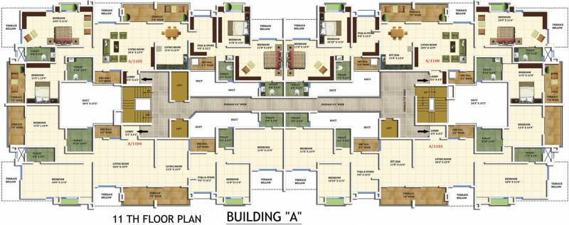 Images for Cluster Plan of S A Magdum Anantpuram