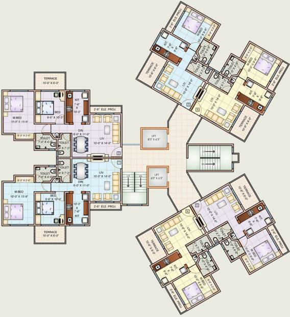 Images for Cluster Plan of Charms Heights Phase I B1 And B4