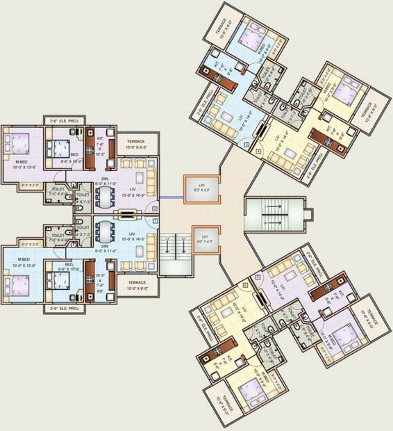Images for Cluster Plan of Charms Heights Phase I B1 And B4