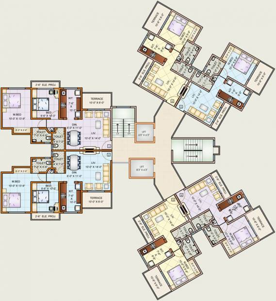 Images for Cluster Plan of Charms Heights Phase I B1 And B4