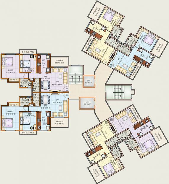 Images for Cluster Plan of Charms Heights Phase I B1 And B4