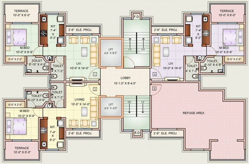 Images for Cluster Plan of Charms Heights Phase II A1 A2