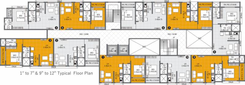 Images for Cluster Plan of Risali JP SYMPHONY